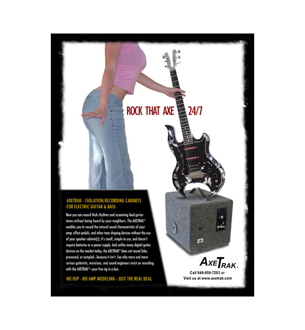 AxeTrak Poster - Rock That Axe 24/7 -